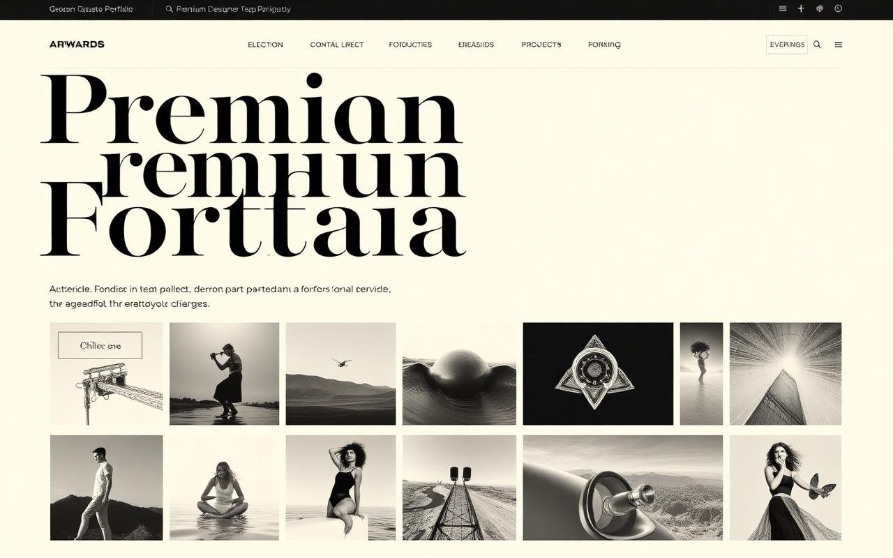 Freelancer Portfolio Template preview